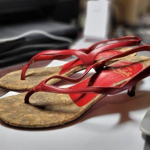 Christian Louboutin Sandal Heels 7/7.5